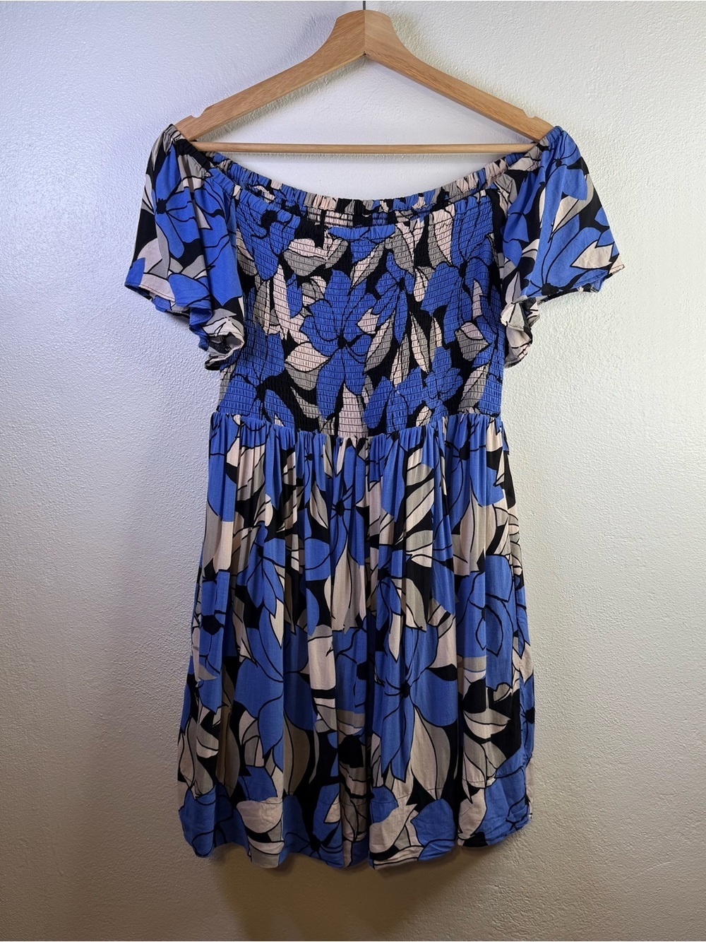 Free People Louise Smocked Dress Women’s Size Medium - Picture 13 of 16
